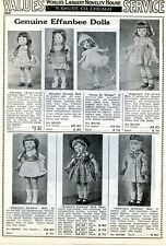 1938 Print Ad of EFFanBEE Dy-Dee Dolls Sonja On Skates, America's Children picture