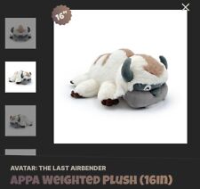 Youtooz  * Avatar  * Appa Weighted Plush *Plush 16” * NEW* In Original Packaging picture