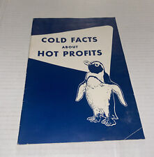 Vintage 1950s Mills Ind Chicago Promo Brochure Snow Cap Dairy Ice Cream Soda MCM picture