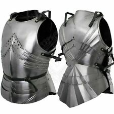 Medieval Larp Gothic steel cuirass Battle Knight Armor Breast-Plate armor Jacket picture