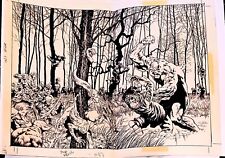 Swamp Thing by Bernie Wrightson Large 17x23 Original Art Poster Print DC Comics picture