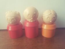 Vintage Tupperware Tuppertoys People Figures Lot of 3 Toy Figures 003 picture