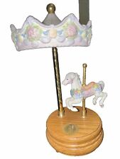 Westland 1989 Horse Carousel Music Box “In The Old Good Summertime” picture