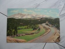 post card Pikes Peak 1954 picture