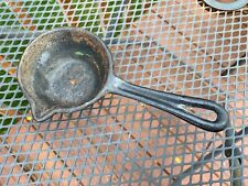 Vintage Antique Santiq Cast Iron Soup Ladle picture