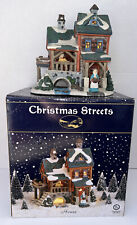 Christmas Streets 2002 Porcelain Lighted Country House Christmas Village picture