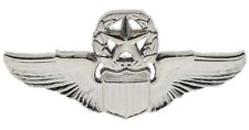 USAF Command Pilot Wings Airline 2 1/8 inch pin Silver color H25168si F3D21II picture