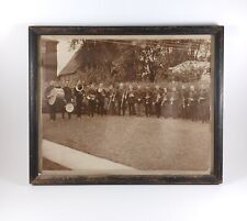 Antique A. Culet Great Neck Long Island Marching Band Photograph At St. Aloysius picture