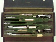 Keuffel & Esser K & E Drafting Set in Case, Engineering Partial Vintage picture