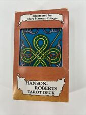 Vintage Hanson Roberts Tarot Deck US Games ISBN 0880790792 complete Cards Only picture