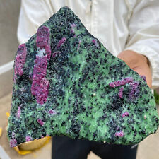 4.1lb Large Natural Ruby Zoisite Quartz Crystal Gemstone Rough Mineral Specimen picture