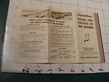 vintage paper item - Supertone Cellos & Basses at big saavings brochure  picture