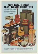 1979 Hohner Keyboards Guitars Harmonicas Recorders Amps etc Trade Print Ad picture