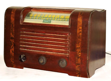Sonora tube radio model RDU-209 works Art Deco design.  MUST SEE picture