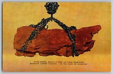 Hiawatha, Kansas KS - Mass Copper, Weight 8 Tons  - Vintage Postcard - Unposted picture