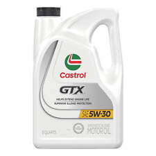 Castrol GTX 5W-30 Synthetic Blend Motor Oil, 5 Quarts picture