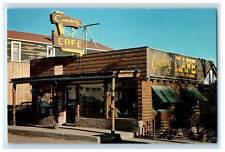 1972 Cowboy Cafe Downtown Dubois Wyoming WY Posted Vintage Postcard picture