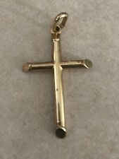 Vtg 14k Yellow Gold Cross picture