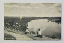Mississippi River/Indian Mound Park ~ St. Paul, MN. - Posted Postcard 12/1909 picture
