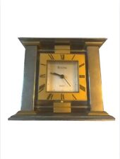 bulova desk clock color: silver size: os picture