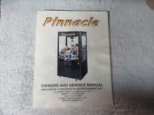 PINNACLE CRANE ICE  REDEMPTION game manual picture