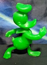 Vintage Louis MARX Disney Donald Duck Green Plastic Figure 6” 1970 Nice Shape picture