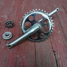 VINTAGE Schwinn Stingray 1964 Lucy 7 Crank And Hardware Fair Laddy ,PARTS  picture