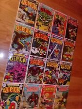 Nearly Complete The Demon, Kamandi the Last Boy, New Gods  Bronze Age Lot picture
