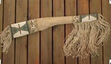 Old American Handmade Beaded Sioux Style Leather Rifle Sheath Scabbard LR697 picture