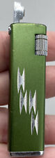 Vintage NESOR 21 Green Cigarette Lighter Commemorative - Made In Korea picture