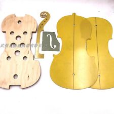 Strad Style 15.5 inch viola(neck / F hole) templet /Mold templet/inside/outside picture