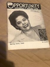 Rare Opportunity Journal of (Negro) Life Spring Issue 1946 picture