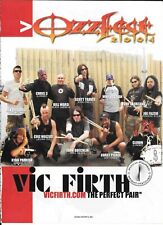 Vic Firth Drumsticks - OzzFest 2004 - Clown / Mozzati / Travis  - 2004 Print Ad picture