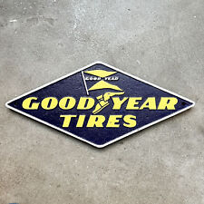 Antique Goodyear Tires Cast Iron Advertising Display Sign picture