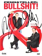 Penn & Teller autographed autograph signed Bullshit Complete 1st Season DVD set picture
