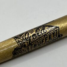 VTG c1960s Ballpoint Pen Gold Buffett North Kansas City MO Winterset IA picture