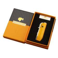 COHIBA Travel 3 Torch Flame Cigar Lighter Windproof Refillable Gas Portable picture
