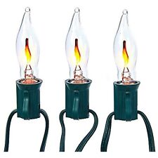 Kurt Adler 10-Light Flicker Flame Light Set~30