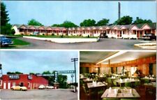 1957, Lee-Jackson Motel & Restaurant, Esso Gas, WINCHESTER, Virginia Postcard picture
