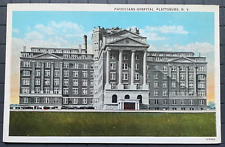 Vintage Postcard 1926 Physicians Hospital Plattsburg New York picture