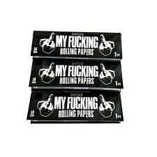 My F-Ing Rolling Papers 3 Booklets, 1 1/4 Size 50 Sheets Per Booklet picture