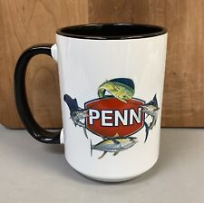 Penn Reels Saltwater Fishing Coffee Mug 15oz Custom Made Ceramic picture