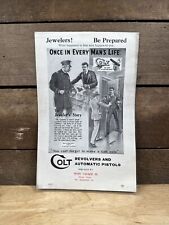 Vintage Early Colt Advertising Print “The Jeweler’s Story” / 12 Yard Target picture