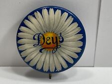 Antique Early 1900s - Deys Daisy Flower  Pin / Button picture