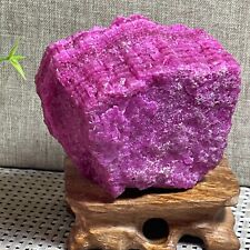 Ruby Red Corundum Rough Crystal Mineral Specimen, Afghanistan  446g    A26 picture