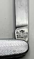Vintage English Richards Sheffield England Tobacco tool Pocket Pipe tamper Knife picture