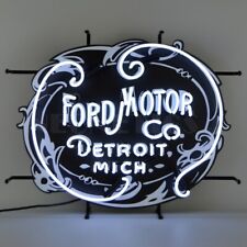 Ford Motor Company 1903 Heritage Emblem Sign Neon Light Sign 26