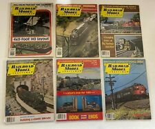 Railroad Model Craftsman Magazine lot 12 different books (1980) picture