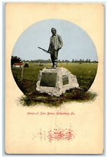 c1910 Statue John Burns Gettysburg Pennsylvania PA Vintage Unposted TQ Postcard picture