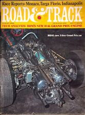 VINTAGE BRM WITH H-16 ENGINE - ROAD & TRACK MAGAZINE, AUGUST 1966 VOLUME 17 # 12 picture